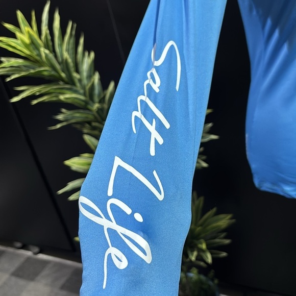 Salt Life SLX UVAPOR UV 30 sun protection long sleeve Performance TropX light - Picture 4 of 10